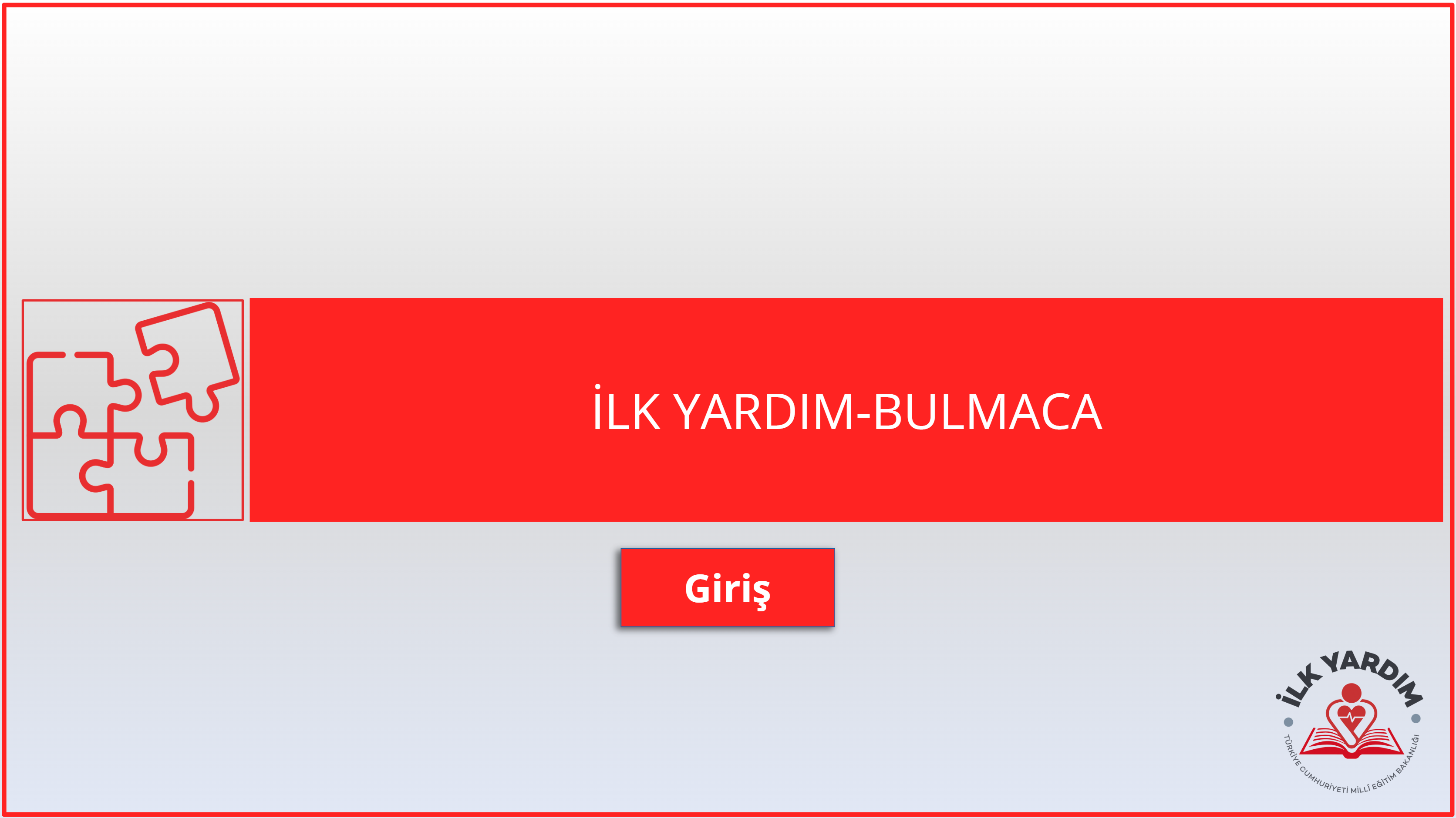 İlk Yardım-Bulmaca