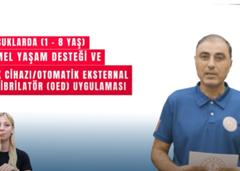 Çocuklarda (1 - 8 Yaş) Temel Yaşam Desteği ve Şok Cihazı / Otomatik Eksternal Defibrilatör (OED) Uygulaması